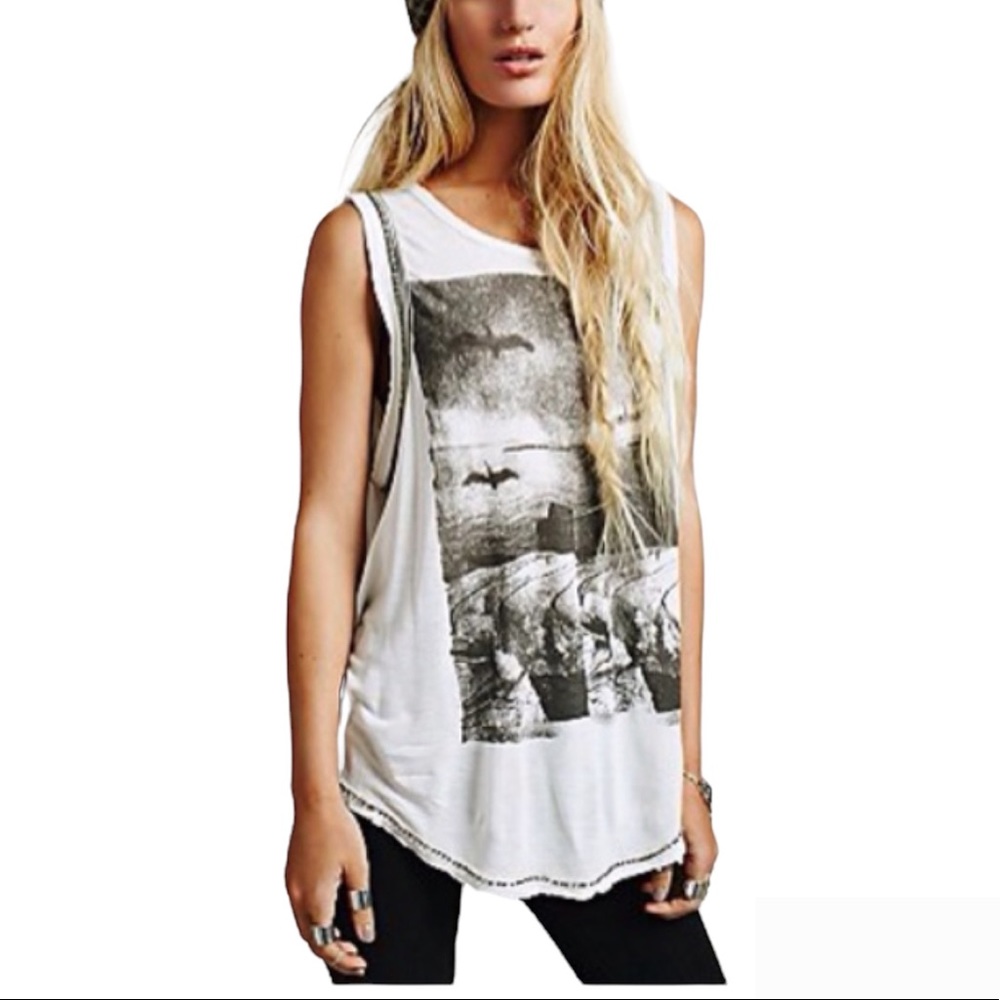 We the Free Slinky Rock Tank
